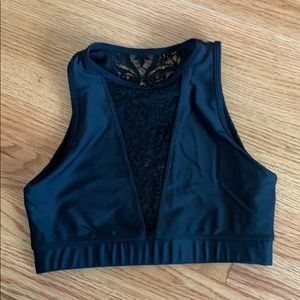 Onzie black sports bra